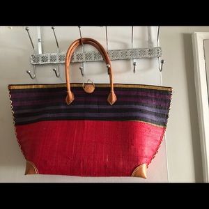 Shebobo straw handbag